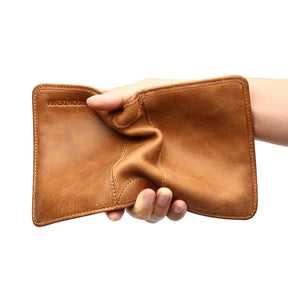 Carteira Masculina Couro Legítimo Vintage - Loja2