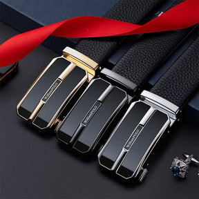 Cinto Automático Masculino de Couro -falcane - Loja2