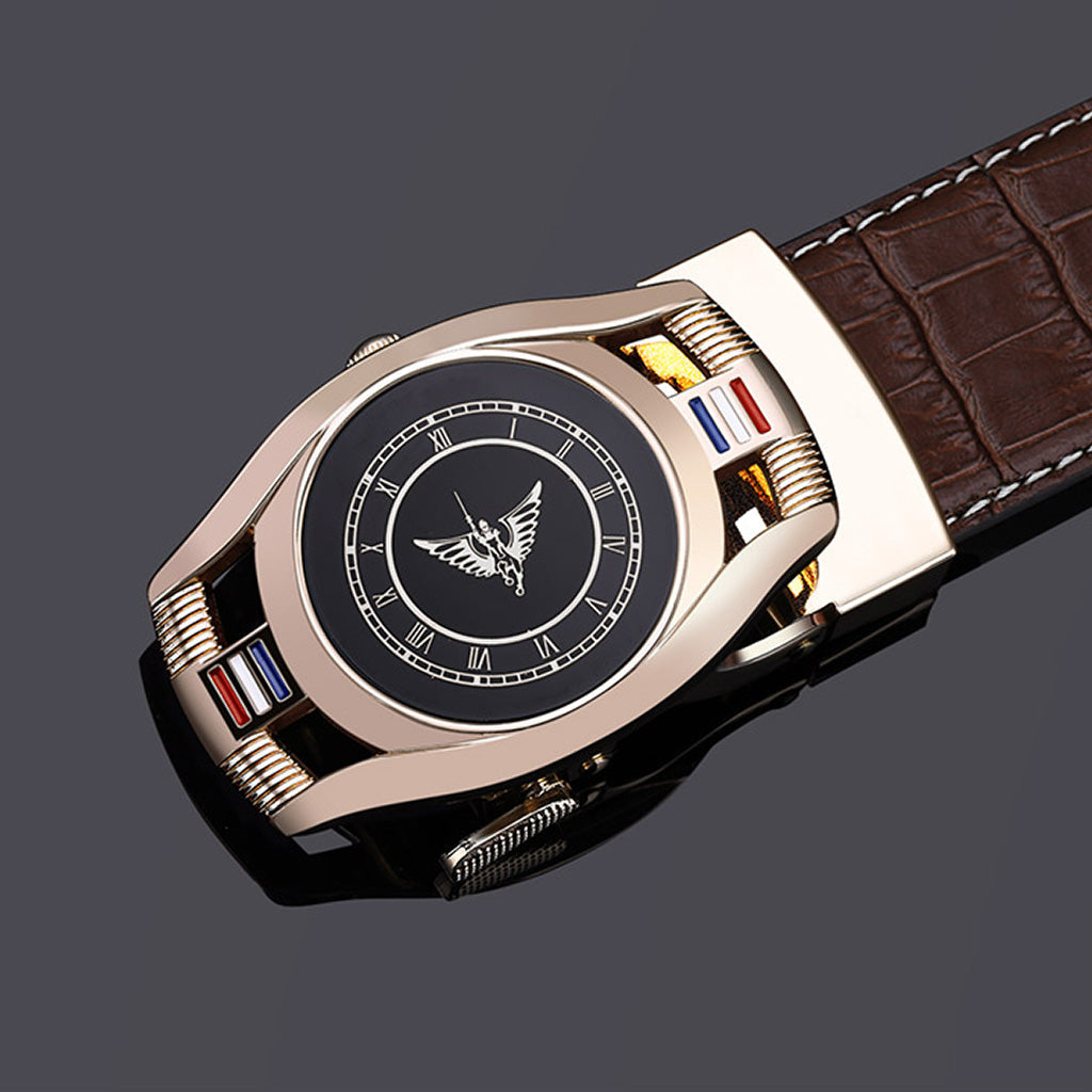 Cinto Automático Masculino de Couro - Loja2