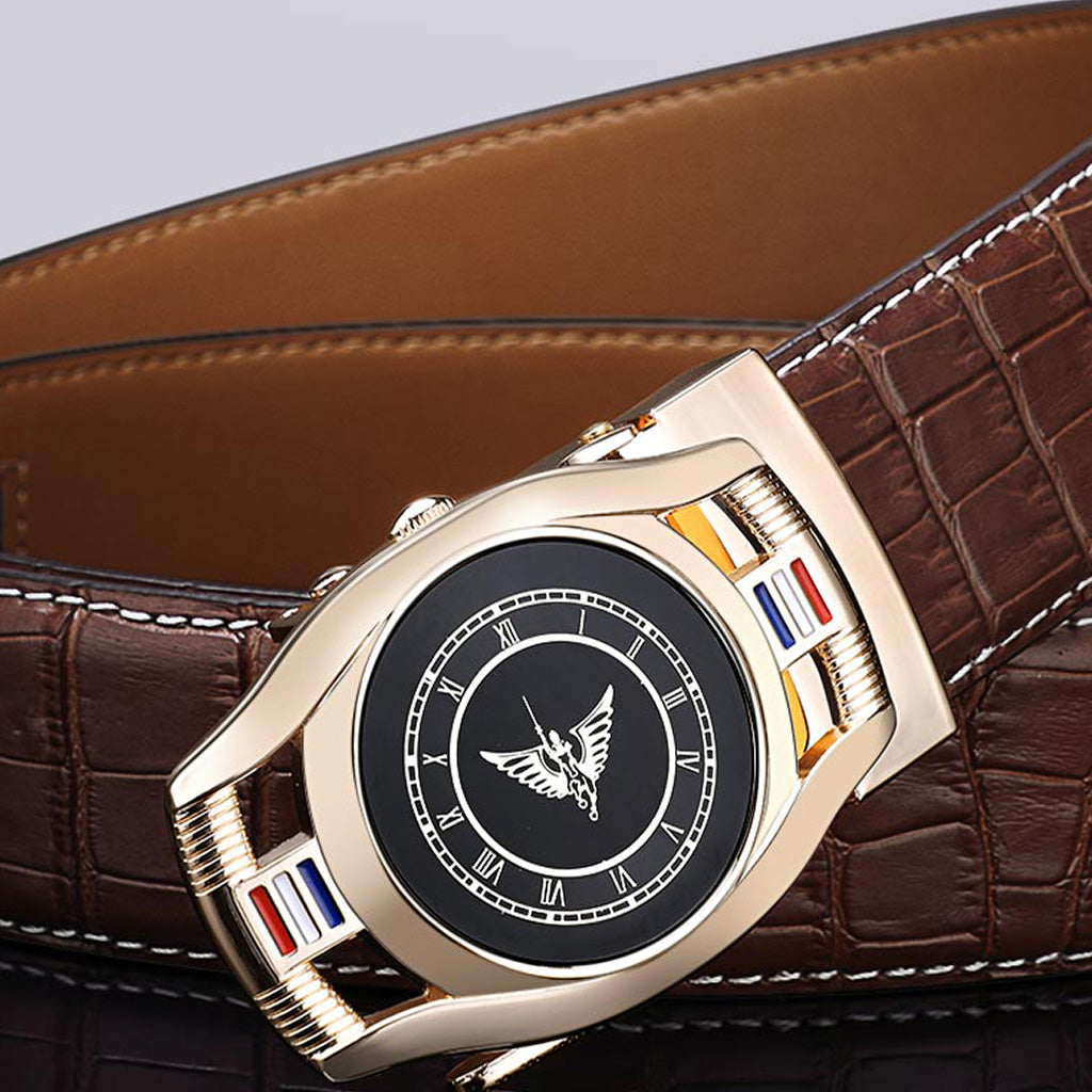 Cinto Automático Masculino de Couro - Loja2