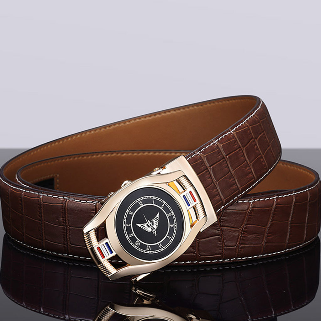 Cinto Automático Masculino de Couro - Loja2