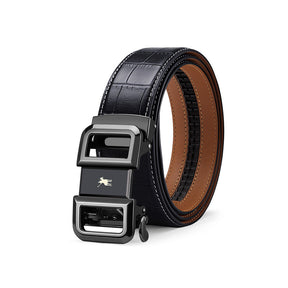 Cinto Automático Masculino de Couro-Modelo Pioneiro - Loja2