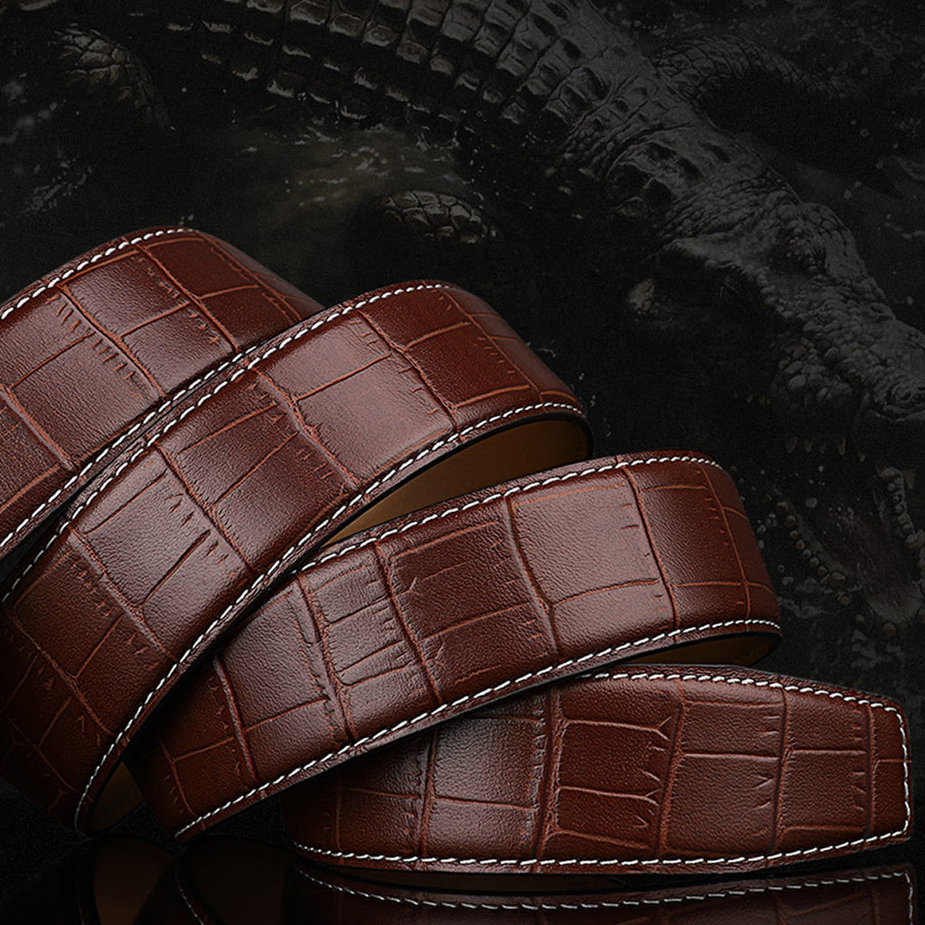 Cinto Automático Masculino de Couro-Modelo Pioneiro - Loja2