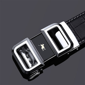 Cinto Automático Masculino de Couro-Modelo Pioneiro - Loja2