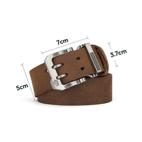 Cinto Fivela Masculino de Couro-Modelo Magnet - Loja2