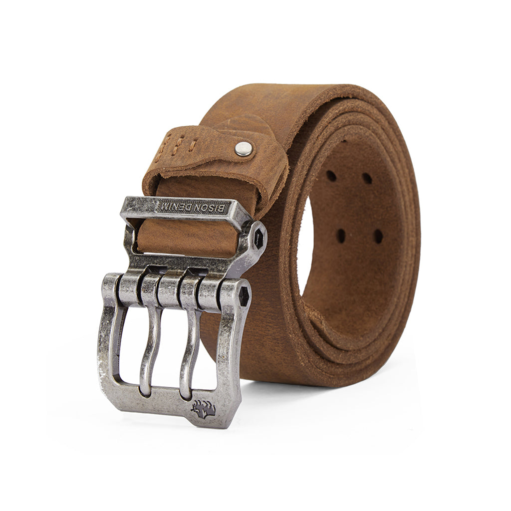 Cinto Fivela Masculino de Couro-Modelo Magnet - Loja2