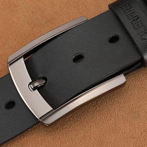 Cinto Fivela Masculino de Couro - Modelo Alpha - Loja2