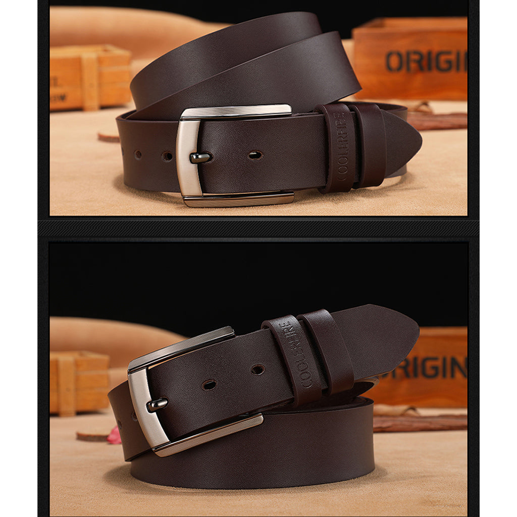 Cinto Fivela Masculino de Couro - Modelo Alpha - Loja2