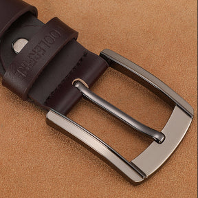 Cinto Fivela Masculino de Couro - Modelo Alpha - Loja2