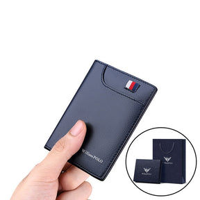 Carteira de Couro Slim Willian Polo - Loja2