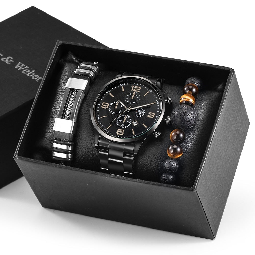 Relógio Masculino Diamond + Brinde exclusivo - Loja2