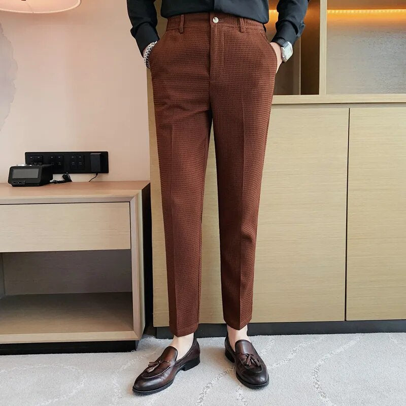 Calça Alfaiataria Elegância Waffle - Loja2