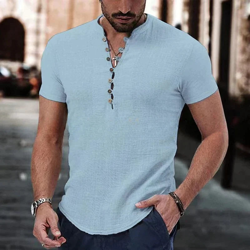 Camisa masculina de Botão - Loja2