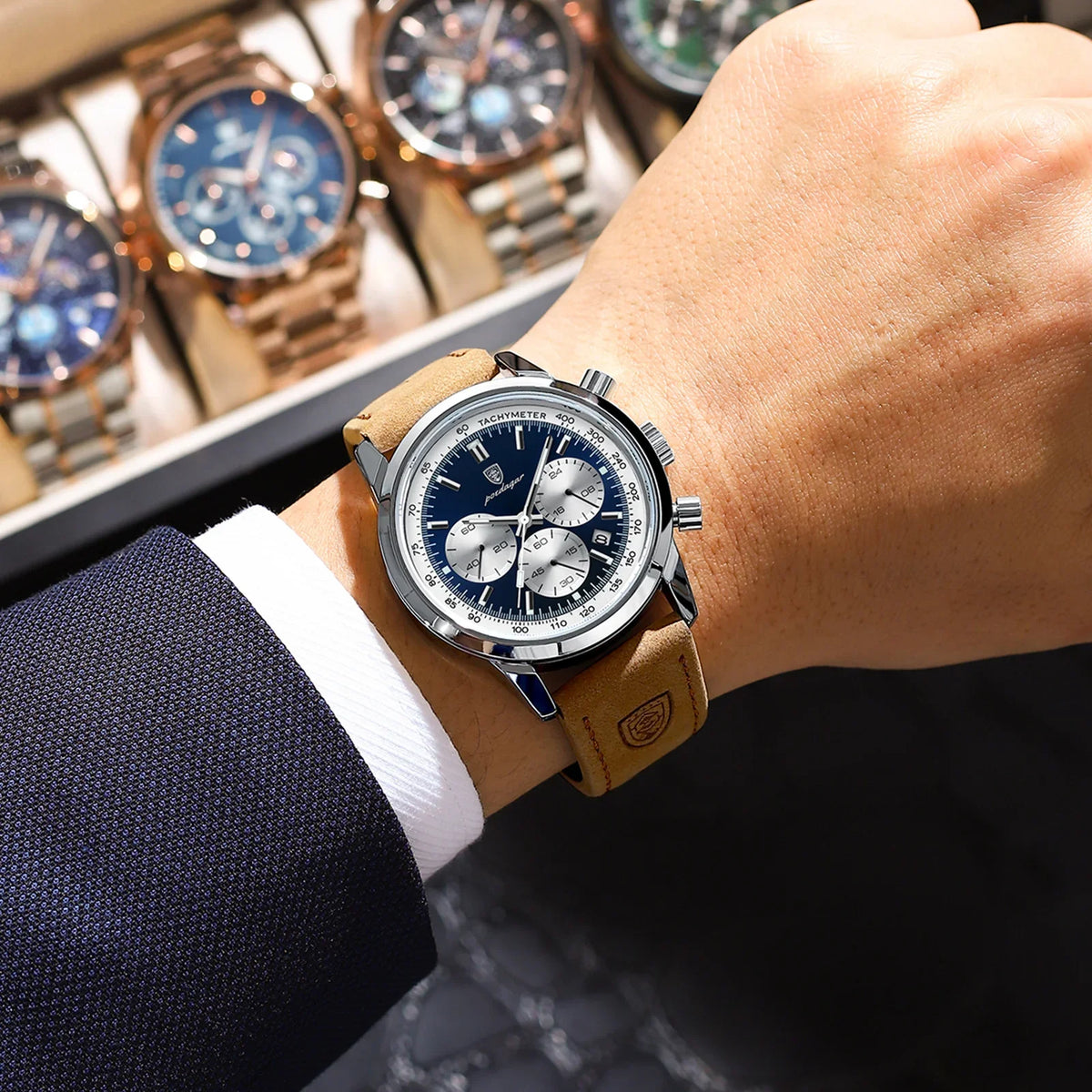 Relógio Masculino Luxury - Prova D' Água - Loja2
