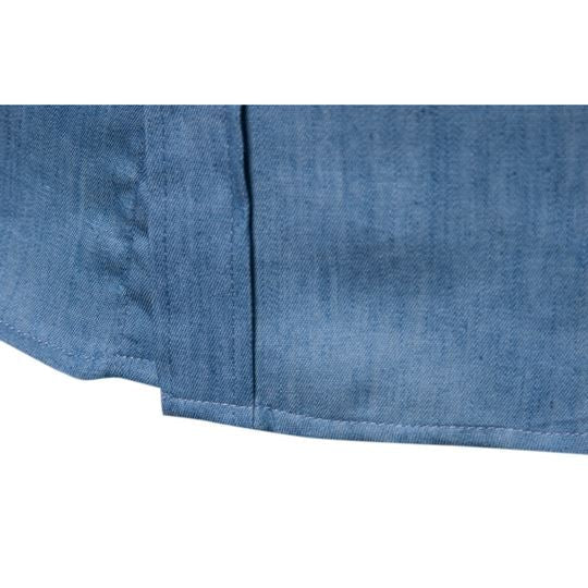 Camisa Social Jeans Slim -falcane - Loja2