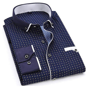 Camisa Social Masculina Com Bolso - Loja2