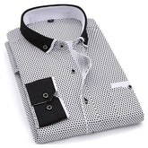 Camisa Social Masculina Com Bolso - Loja2