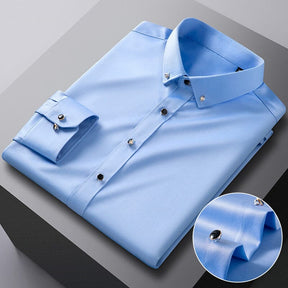 Camisa Social Slim Seda Gelo - Loja2