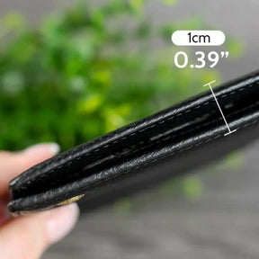 Carteira de Couro Masculina Laorentou - Loja2