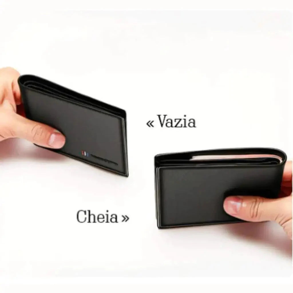 Carteira Masculina Couro Slim Pelegrin - Loja2