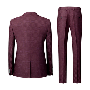 Terno Masculino Classic Quadriculado Galliano Paletó - Loja2