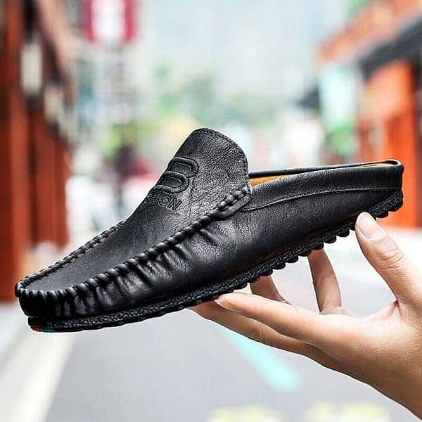 Mule Masculino Kevin Em Couro - Loja2