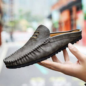 Mule Masculino Kevin Em Couro - Loja2