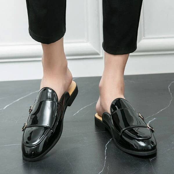 Mule Masculino Luxury Em Couro - Loja2