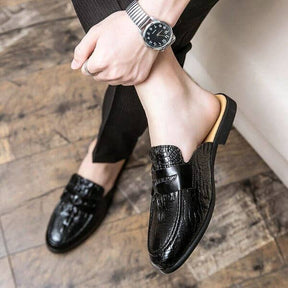 Mule Masculino Serenity Em Couro - Loja2