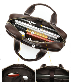 Bolsa de couro Masculina FC056 - Loja2