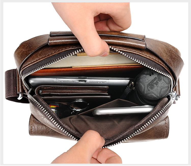 Bolsa de Couro Masculina FC058 - Loja2