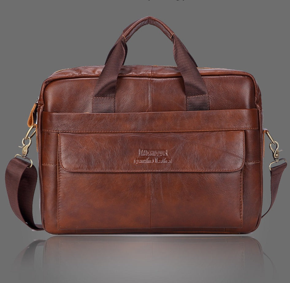 Bolsa couro Masculina FC057 - Loja2