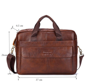 Bolsa couro Masculina FC057 - Loja2