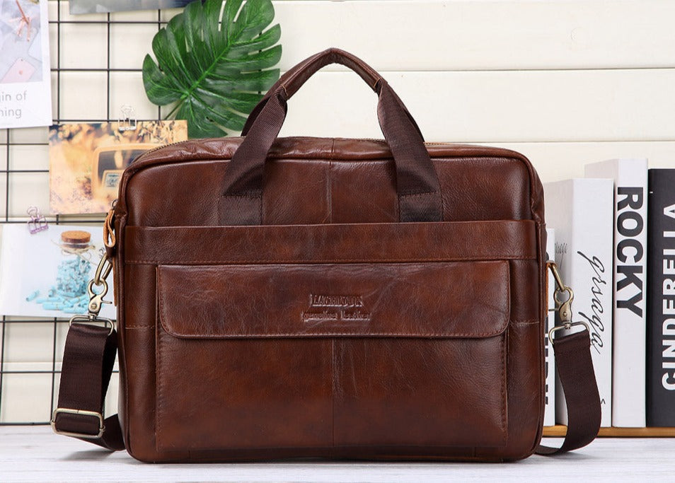 Bolsa couro Masculina FC057 - Loja2