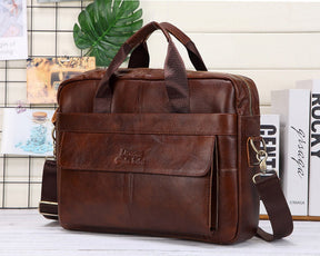 Bolsa couro Masculina FC057 - Loja2