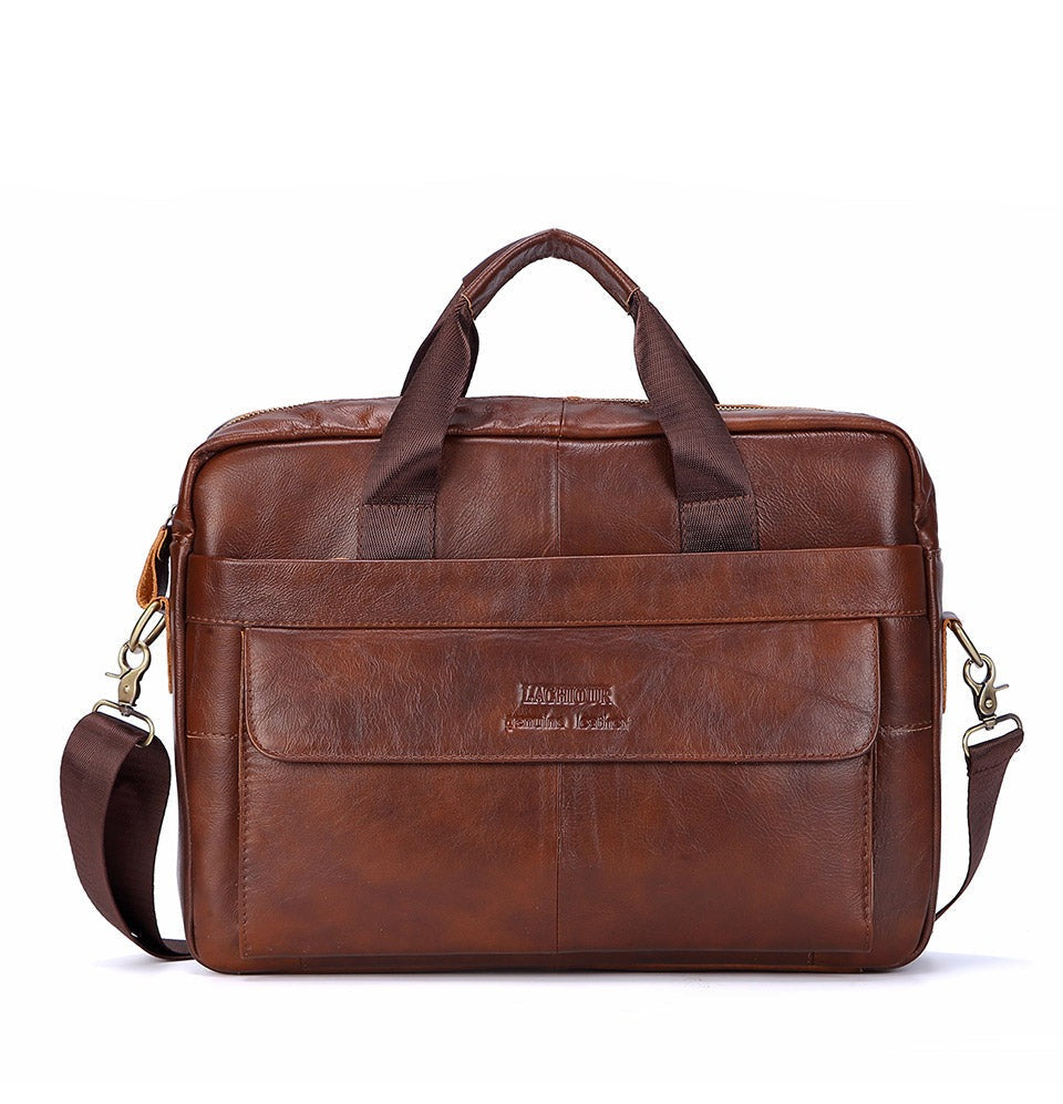 Bolsa couro Masculina FC057 - Loja2