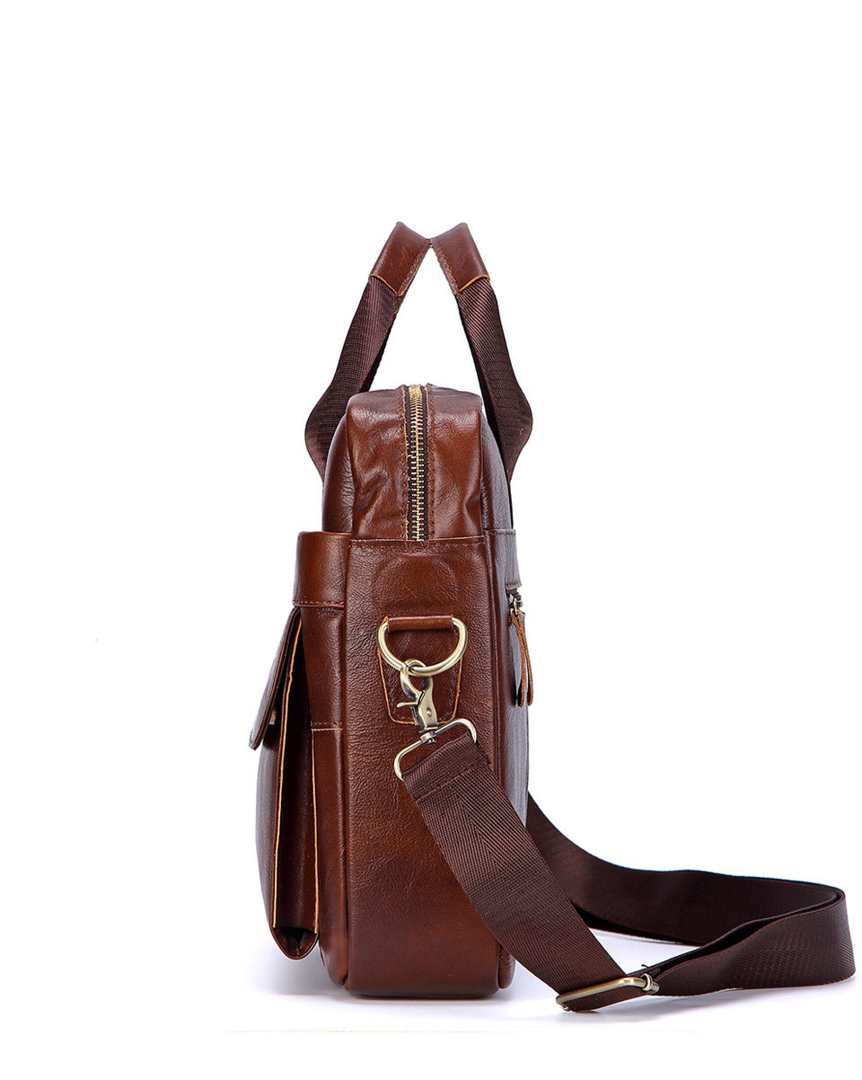 Bolsa couro Masculina FC057 - Loja2