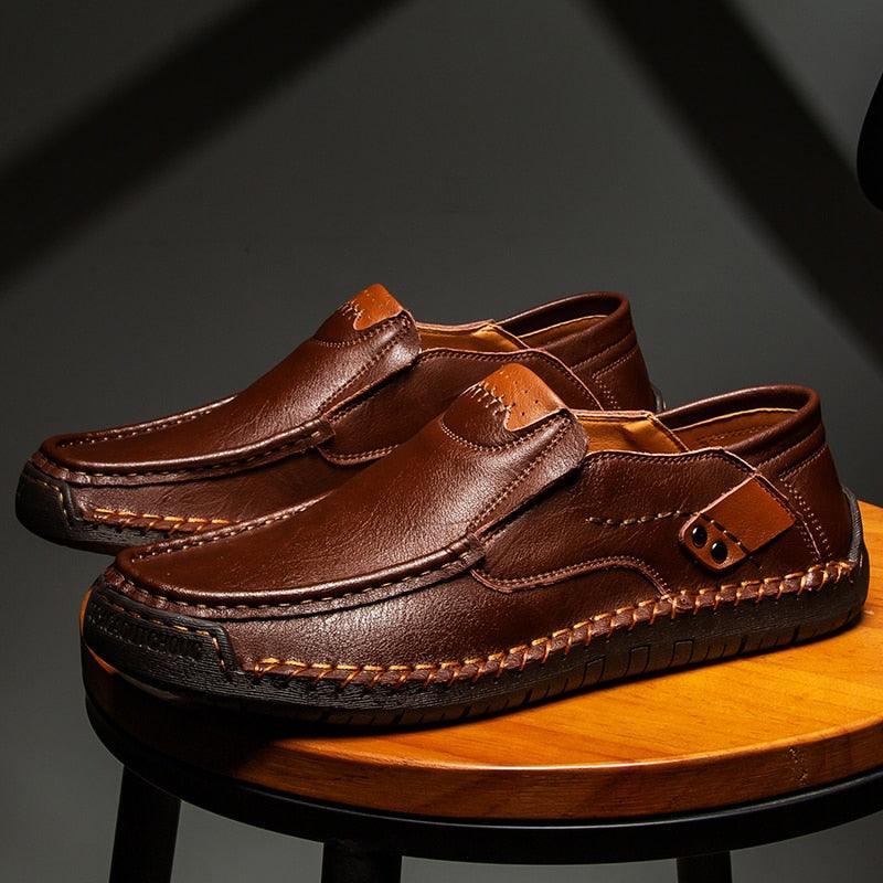 Mocassim Masculino Colles - Couro Genuíno - Loja2