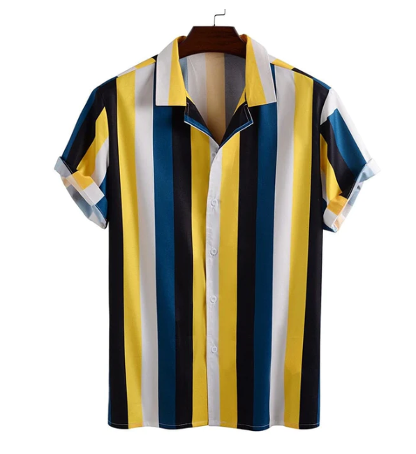 Camisa masculina David britânica - Loja2